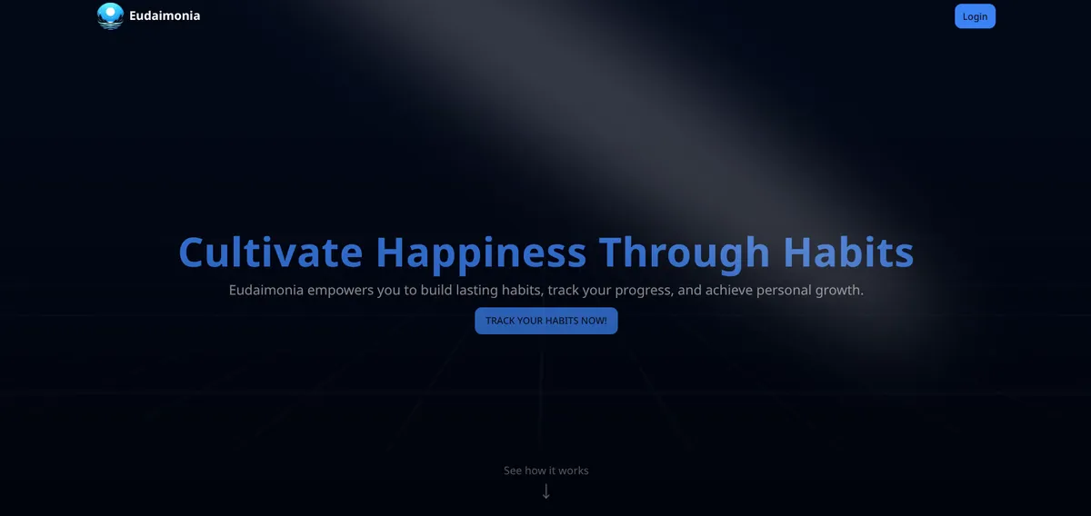 Eudaimonia website's image
